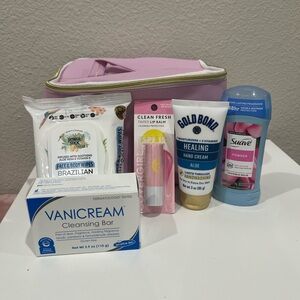 Personal care Bundle (6 Items, Pink case Included)